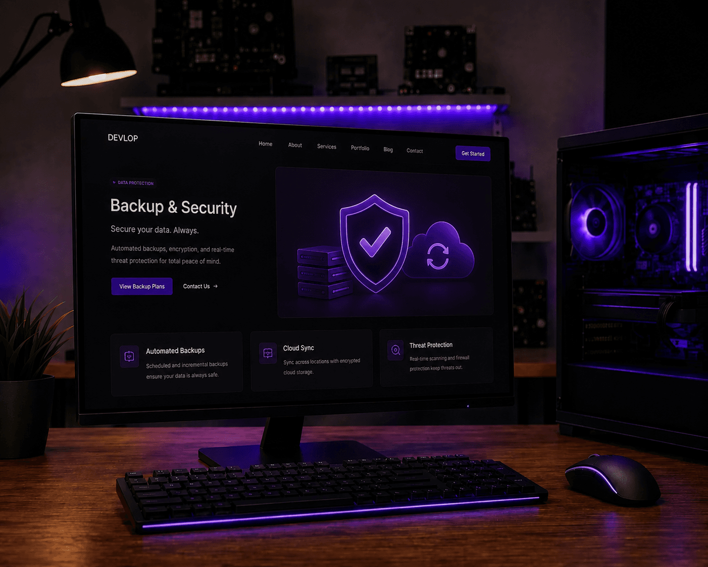 Säkerhet & backup — Datorhjälp Lerum
